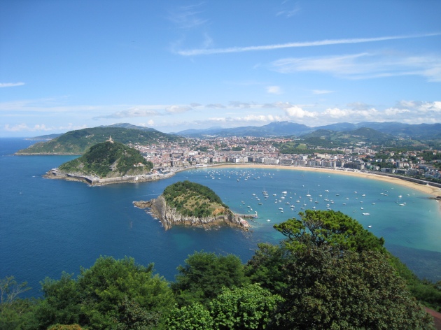 San Sebastián, un lugar idílico en el País Vasco